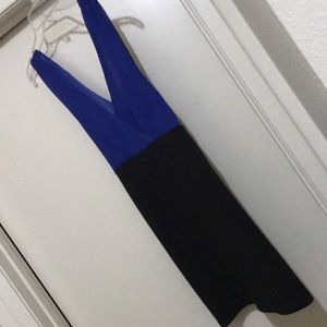 Forever21 Black& Blue Mini Dress